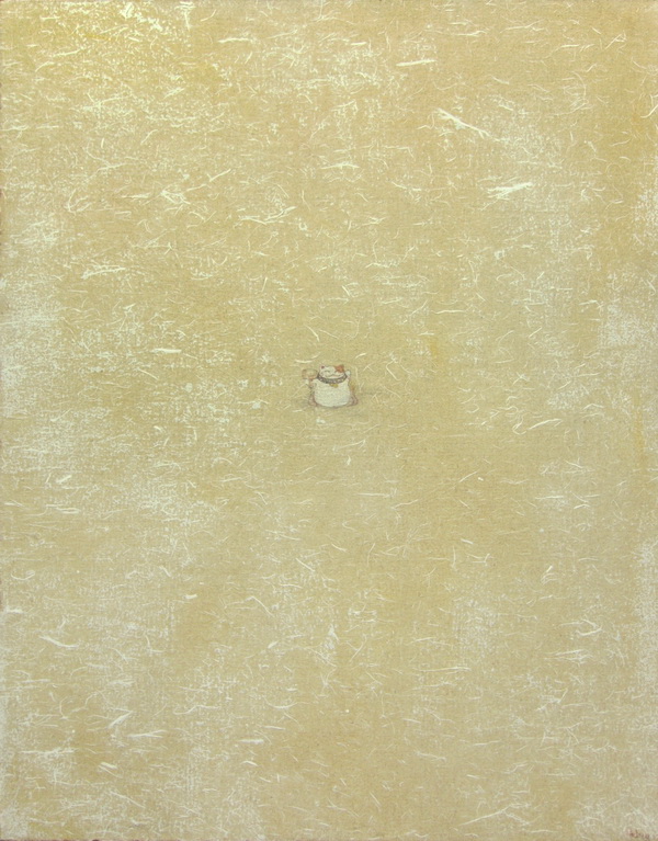 "Lucky Cat" 94.5cm×74.5cm Mixed Materials 2007