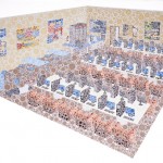 "Cyber Cafe" 140cm×200cm Acrylic on Cotton 2008