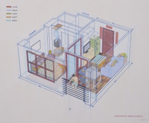 A10-3 125cm×150cm Acrylic on Canvas 2012
