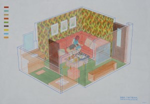 Saturday Night 140cm×200cm Acrylic on Canvas 2013