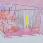 Red House 140cm×180cm Acrylic on Canvas 2013