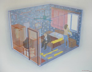 At A Loss For Words 140cm×180cm Acrylic on Canvas 2014