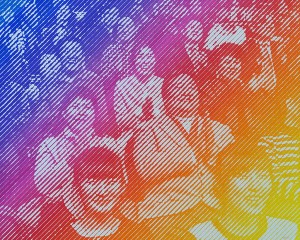 Everybody is Happy 120cm×150cm Acrylic on Canvas 2015