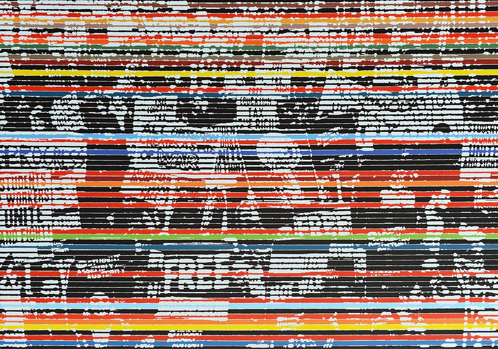 Noise 140cm×200cm Acrylic on Canvas 2015