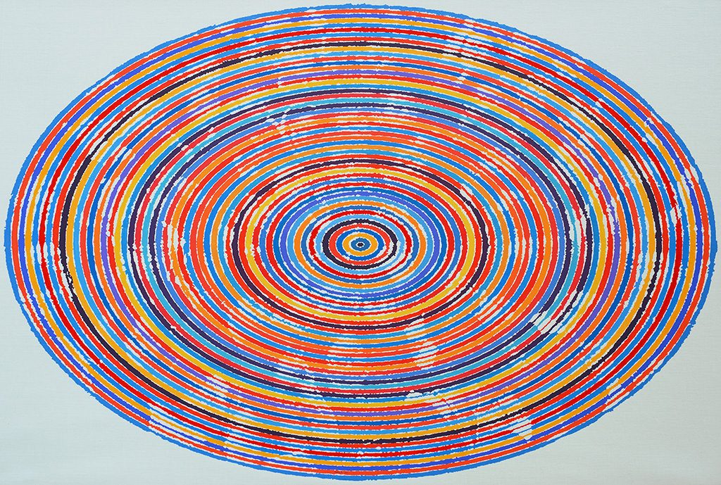 A Galaxy of Talents 100cm×150cm Acrylic on Canvas 2017